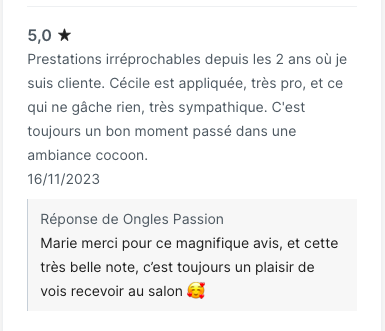 avis ongles passion 