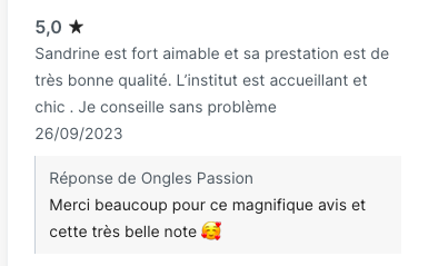 manucure ongles passion